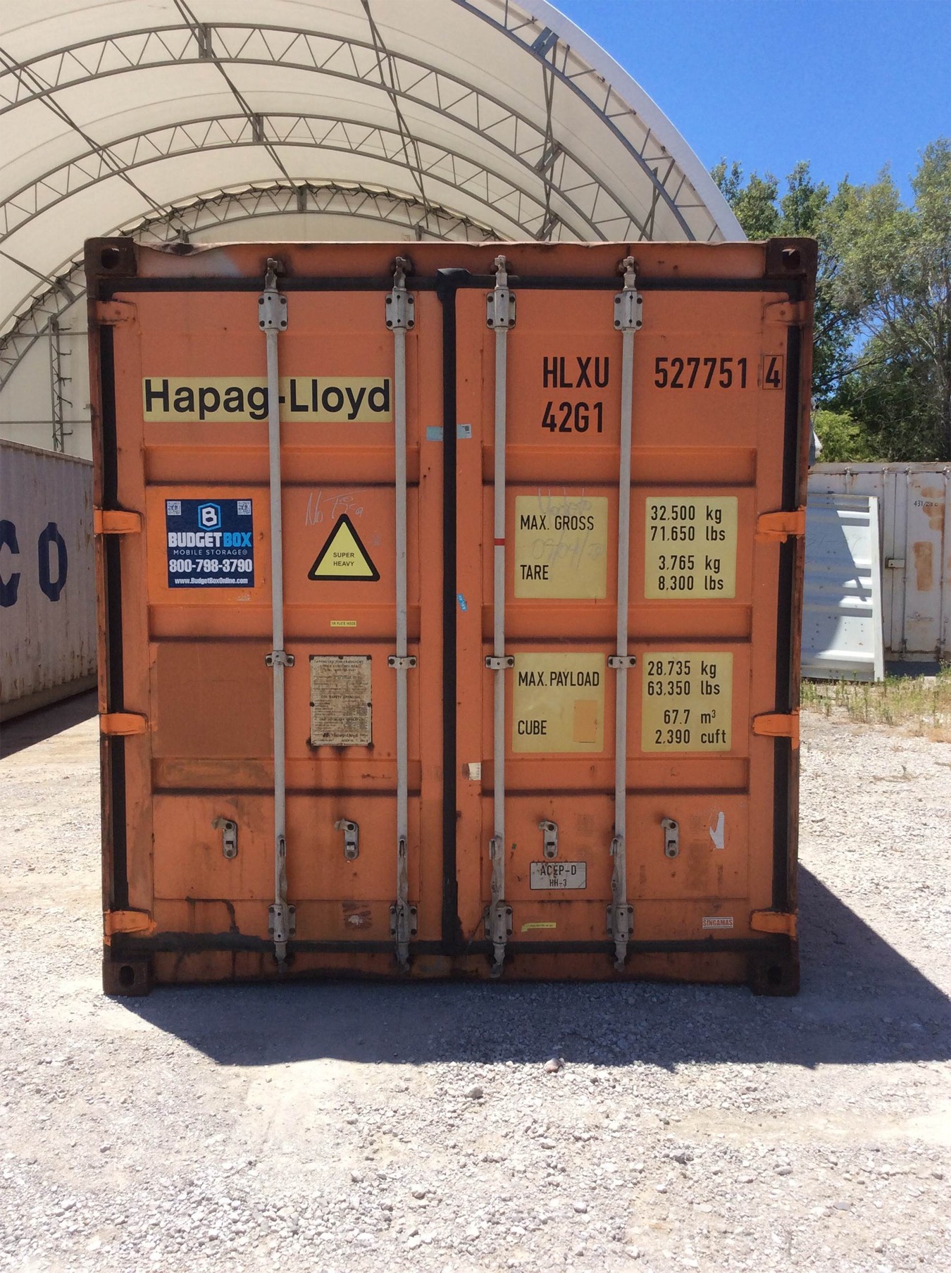 Container 40 pes Standard a venda em Santos